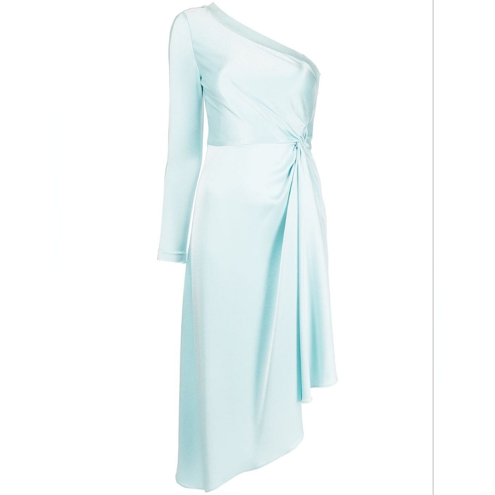 ALICE + OLIVIA Dora One-Shoulder Asymmetrical Dress - Picture 5 of 5